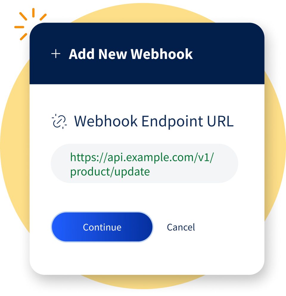 Webhook documentation