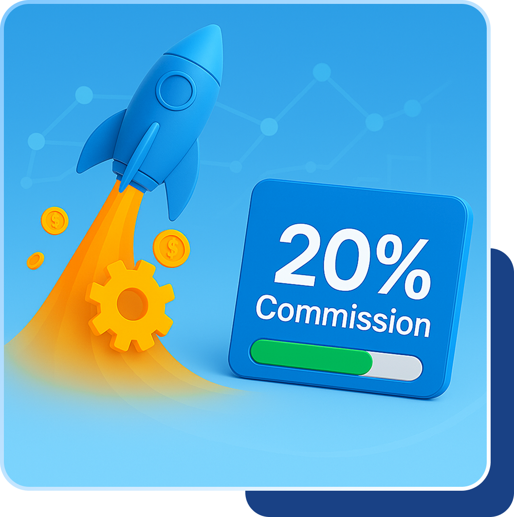 SmartReach.io - Commission Rocket