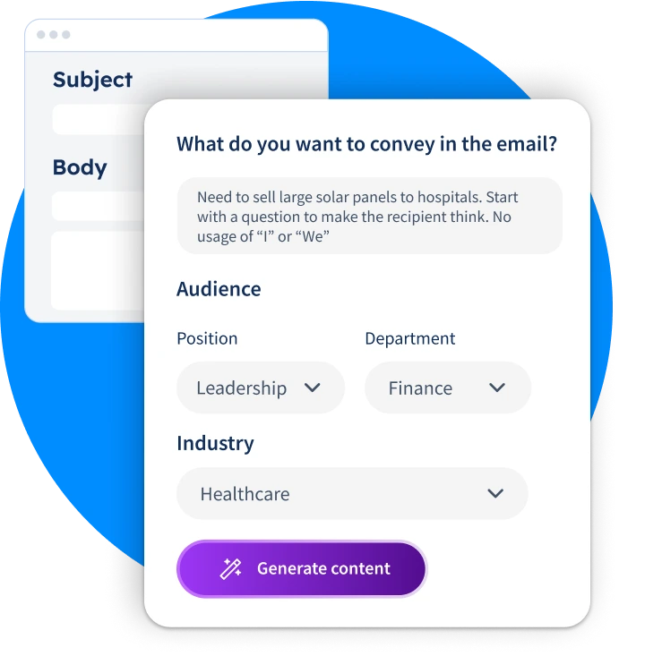 AI-generated subject lines
