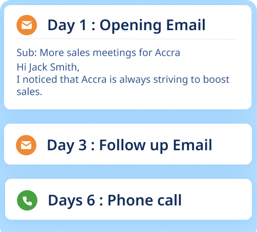 AI cold email tool with personalized sequences, Spintax, and cold-calling integration for better Sales Engagement.