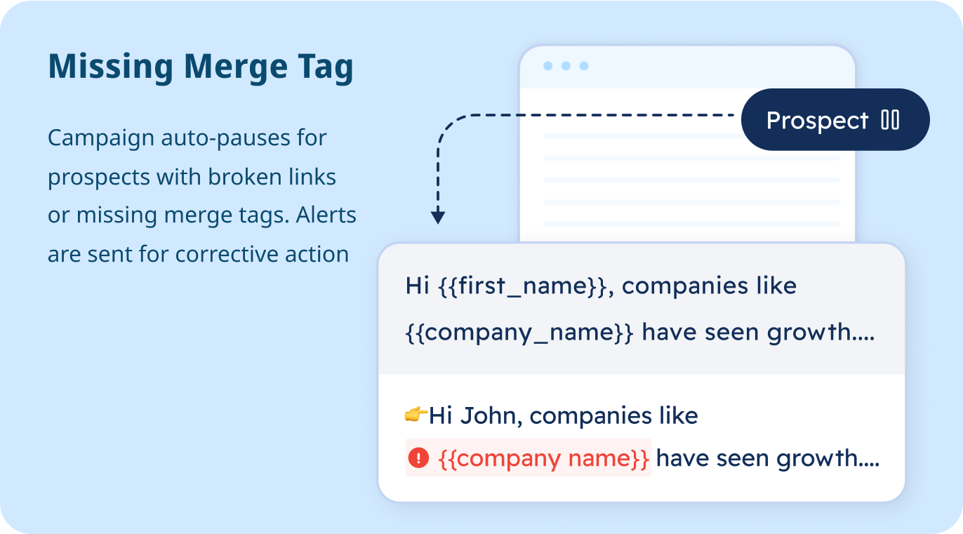 Missing merge-tag