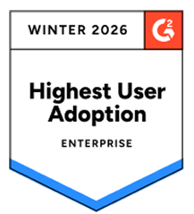 G2 2026 Highest User Adoption