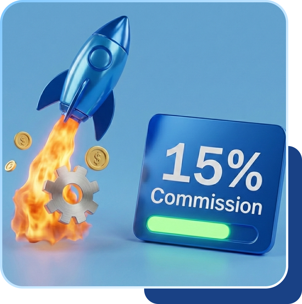 SmartReach.io - Commission Rocket